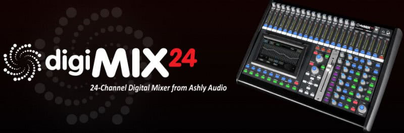 Ashly Digimix24 с новой версией ПО