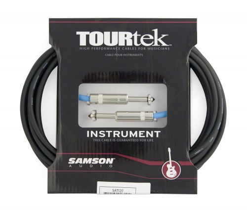 Samson TI25 кабель 1/4"Jack-1/4"Jack, 7,6 м, цвет черный превью 1