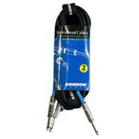 Samson IC3 комплект 2-х кабелей 1/4 Jack-1/4 Jack, 1 м, черный превью 2