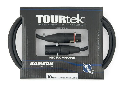 Samson TM6 кабель с разъемами XLR3M - XLR3F, 1,8 м,  черный превью 2