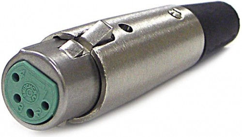 Switchcraft A4F Кабельный разъём XLR4F гнездо превью 1