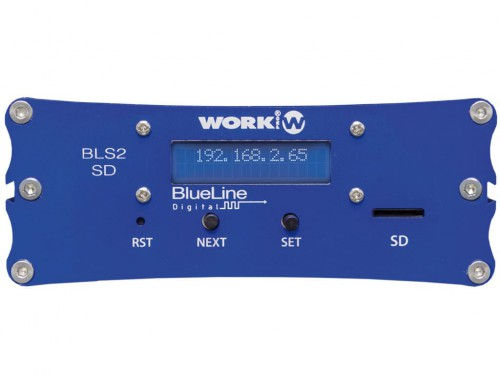 Work BLS2 SD MKII передатчик AoIP, SD-плеер превью 1