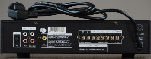 DSS-30MD микшер-усилитель, 30 Вт, MP3/SD/FM/Bluetooth превью 2