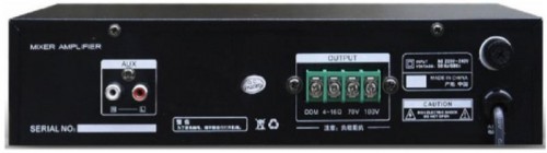 DSS-30ME Трансляционный микшер-усилитель, 30 Вт/100в, MP3-плеер превью 2