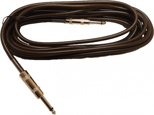 Smiger PL-C6-BR полупрозрачный кабель 1/4"Jack,  6 м, коричневый. 