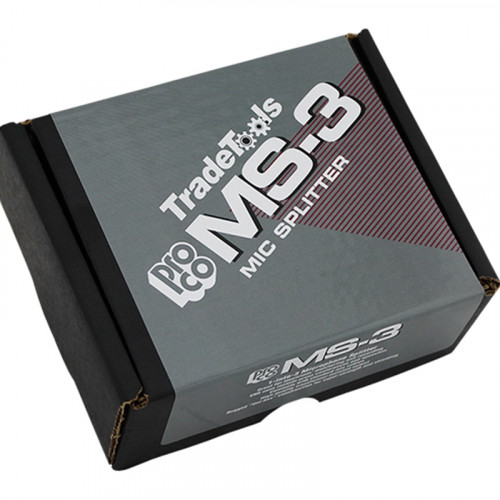 ProCo MS3 микрофонный сплиттер, 1 вход х 3 выхода превью 5