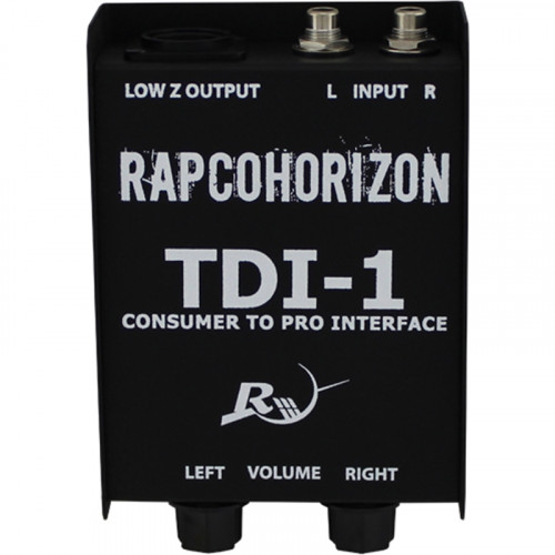 Rapco TDI-1 DI Box для сигналов от CD VCR, или DVD плееров превью 2