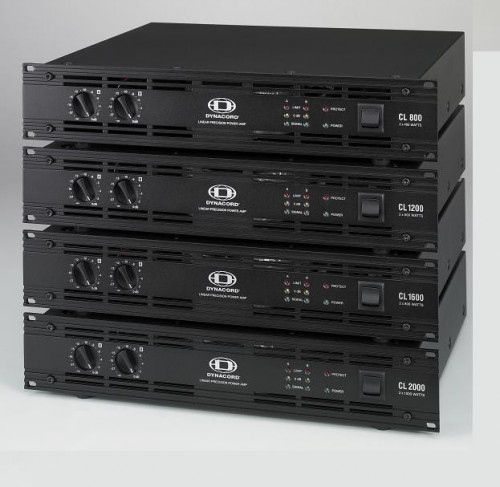 Dynacord CL 1600 двухканальный усилитель мощности класса H, 2х800Вт/4ом превью 4