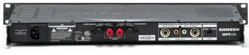 Samson Servo 120a студийный усилитель мощности, 2х60 Вт превью 2