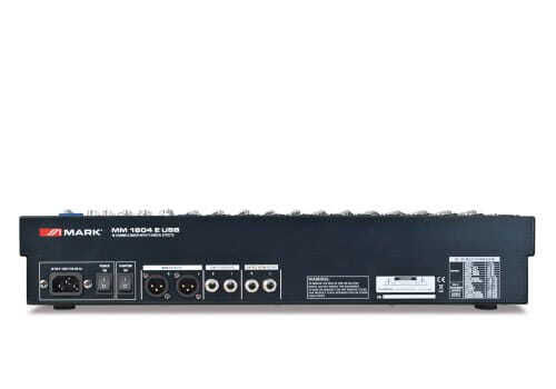 MARK MM 1604 E USB аудио микшер, 12 моно+2 стерео входы, МР3 превью 2