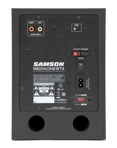 Samson MediaOne BT4 пара активных мониторов 40 ватт превью 3