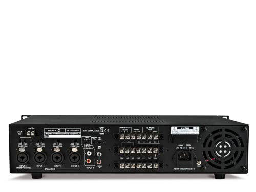 Work PA 190 USB-R усилитель 180 Вт-100В 4 зоны, USB-SD превью 2