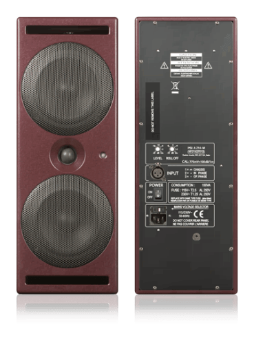 PSI Audio A214-M Red активный студийный монитор Hi-End класса 160 Вт превью 1