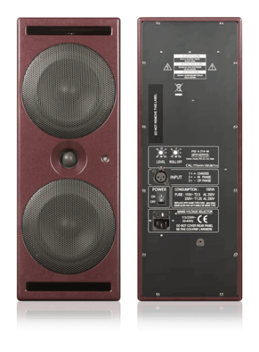 PSI Audio A214-M Red активный студийный монитор Hi-End класса 160 Вт превью 2