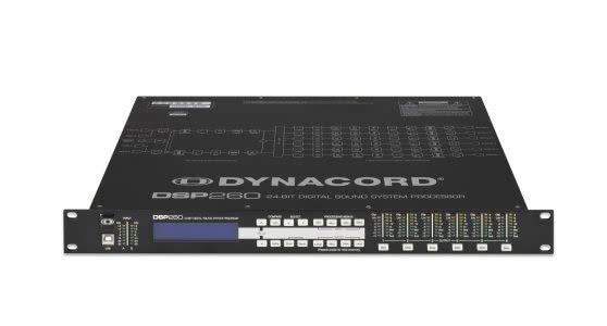 Dynacord DSP260 цифровой процессор акустич. cистем, 2 вх./6 вых. F.01U.100.852
