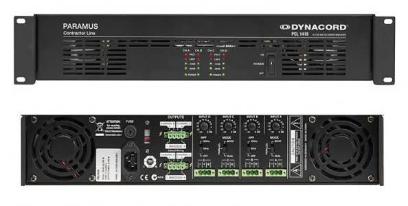 Dynacord PCL 1415 усилитель мощности 4х150 Вт превью 1