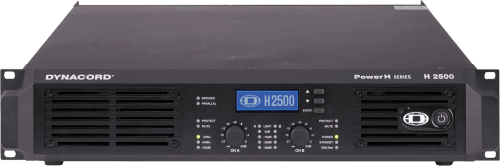 Dynacord H-2500 усилитель мощности 2 x 1250 Вт превью 1