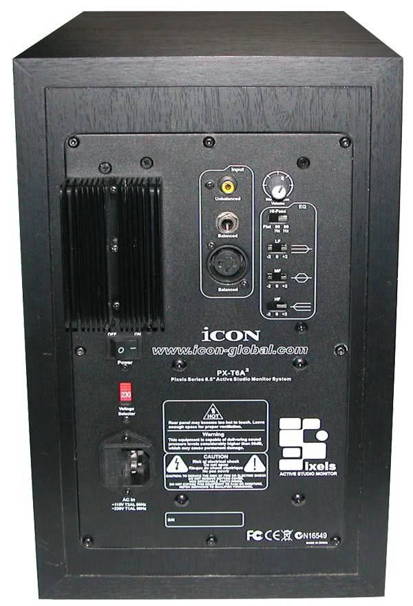 Icon PX-T5A-2 пара студийных активных мониторов 90 Вт фото 2